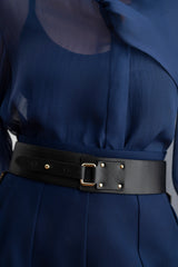 Pantalón azul capri