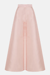 Pantalón palazzo rosa silueta