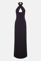 Vestido negro noche silueta