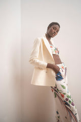 Lookbook del top de tirantes estampado