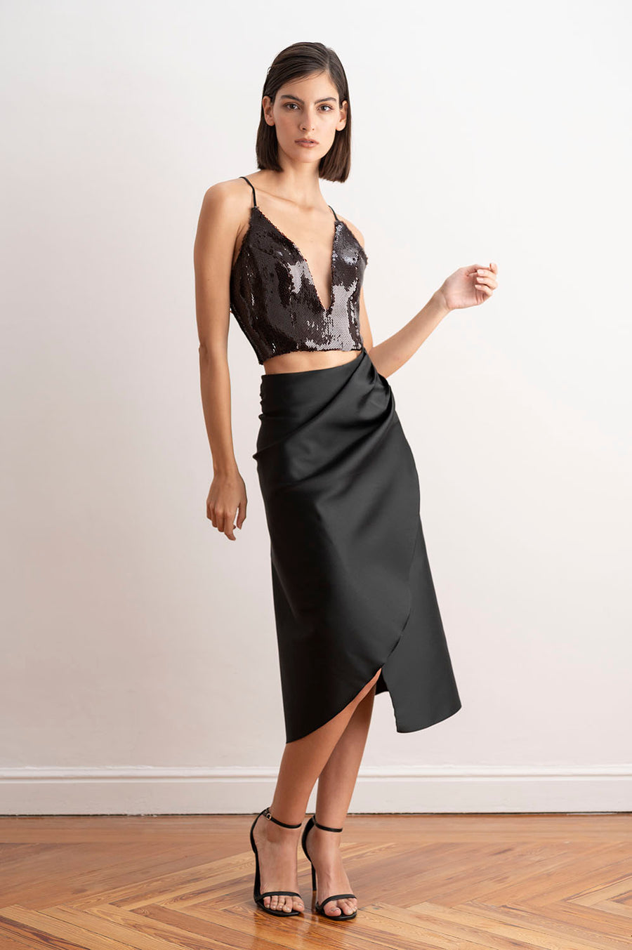 Top tirantes lentejuelas hotsell